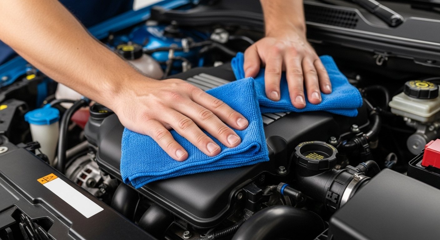 Limpeza de motor profissional em Florianópolis
